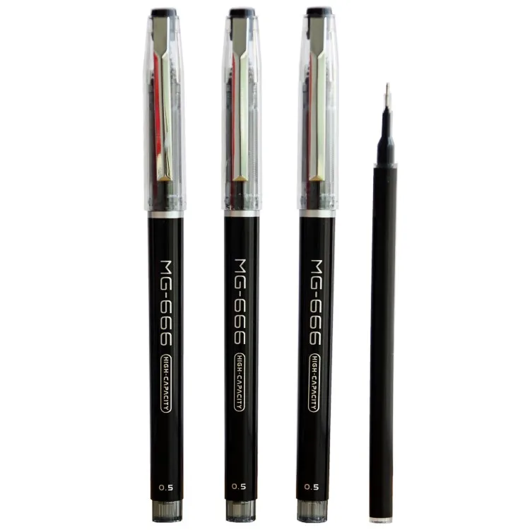 

6/12pcs Gel Pen Magical Writing Neutral Pen 0.5mm Tip Student Exam Pen Signature Gel Pen School Office Supplies AGPB4501