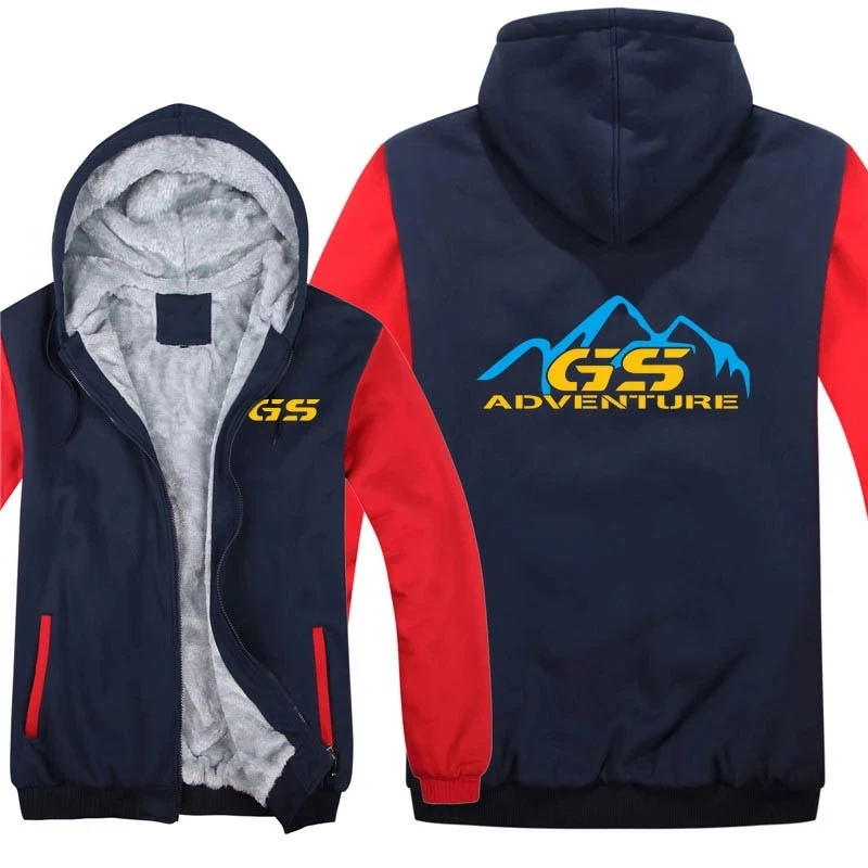 

2021 Fashion Hip Hop GS Hoodies Keep Warm Casual Sweatshirts Men Hoodie Winter Streetwear Outwear Hoody Adventure Thick Coat