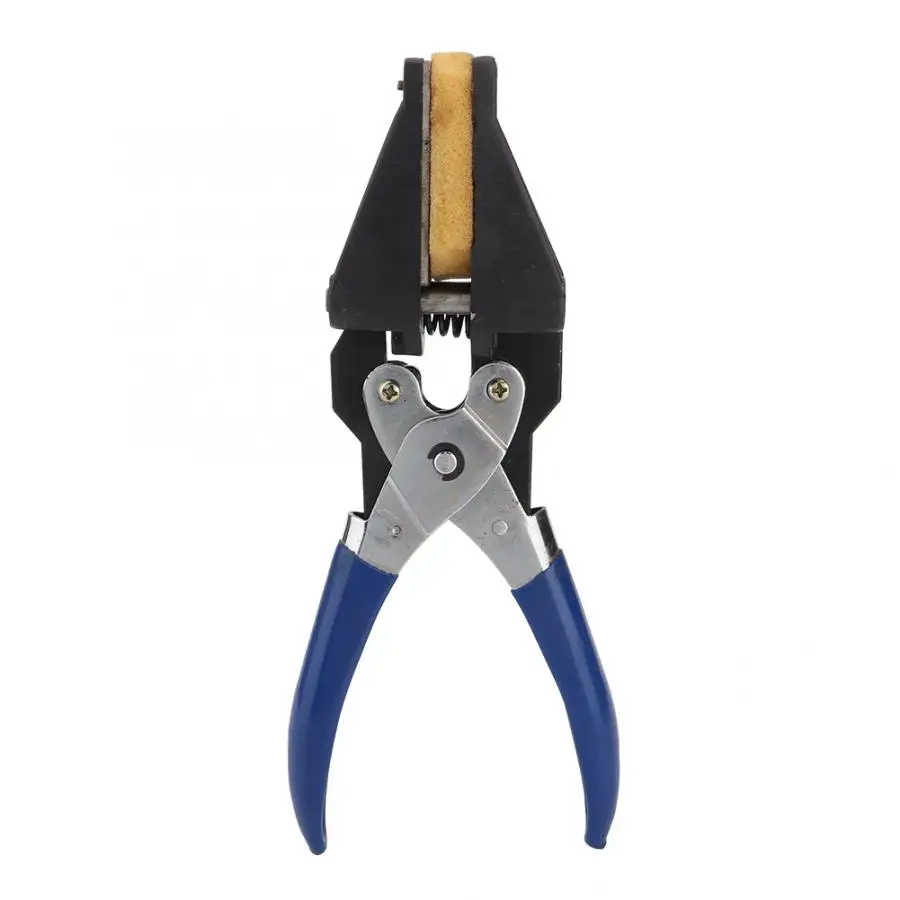 Профессиональный резак для тегов плоскогубцы металлическая бумаги Перфоратор