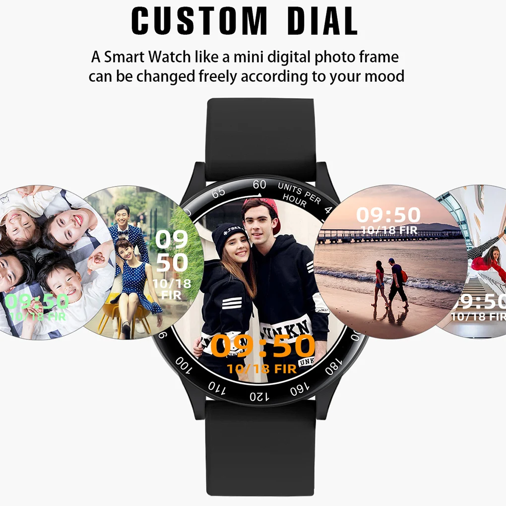 smart watch men women fitness tracker heart rate monitor blood pressure smartwatch wearable devices smart band free global shipping