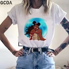 Женская футболка с изображением Моаны, Микки уха, шапки