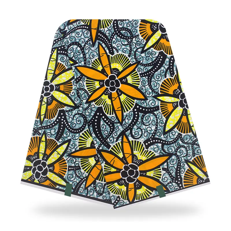 

Blesing high quality african fabric wax fabric wholesale african print tissue wax african wax print fabric 2020