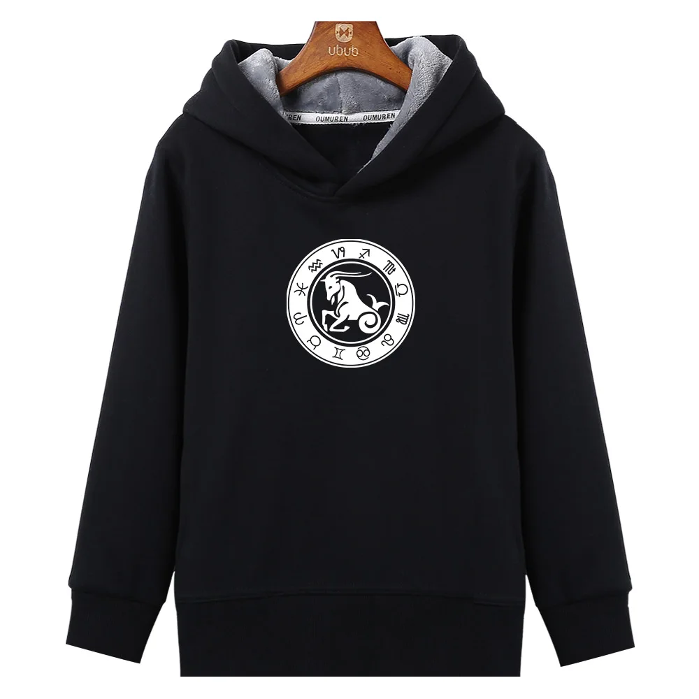 Двенадцать созвездий Овен флуоресцентные светящиеся мужские толстовки с