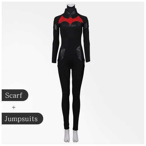 Jumpsuit and collar NewTv костюм Бэтмена, косплей Хэллоуин супергерой Бэтмен обезьяна Kate Сексуальный Комбинезон Маска парик сапоги на заказ - Цвет: Jumpsuit and collar