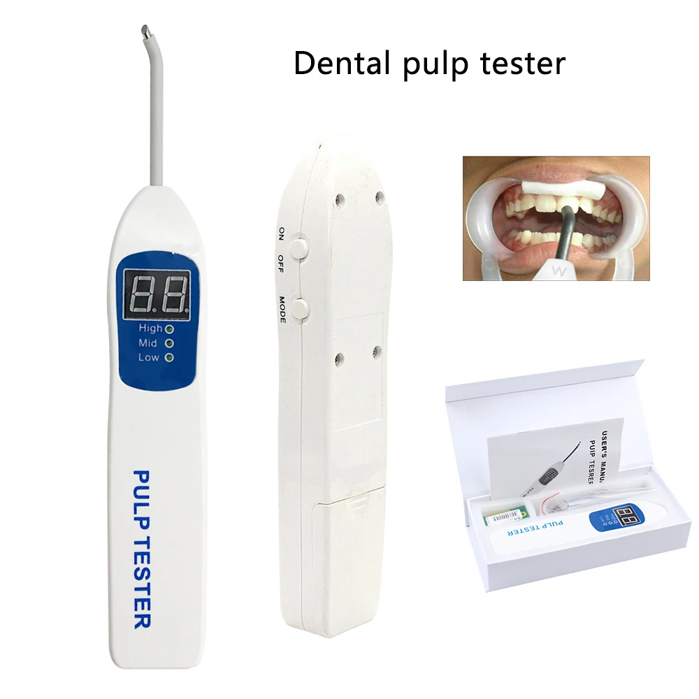 

Dental Pulp Tester Testing Medical Tooth Vitality Tester Oral Teeth Nerve Vitality Endodontic Clinic Tooth State Tester