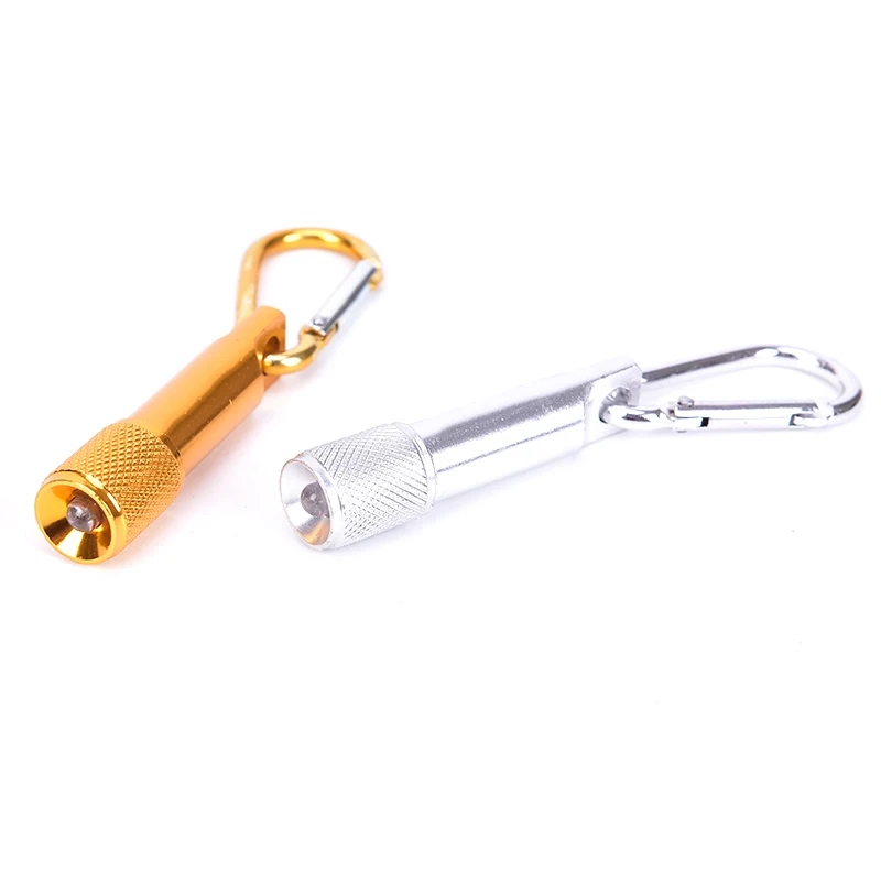 

Night Walking Lighting Camping Keychain Torch Handy Light Lamp Carabiner Lamp Mini Portable Small Penholder Led Flashlight