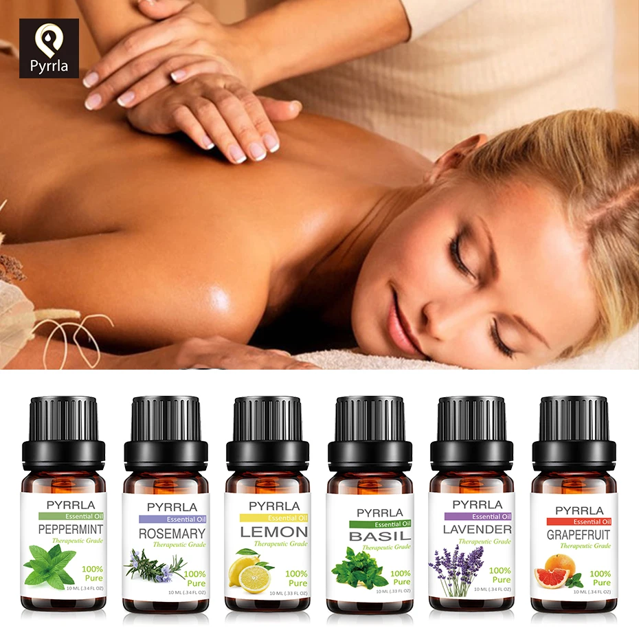 Pyrrla 10 мл чистые растительные эфирные масла для ароматерапии диффузоры массажное