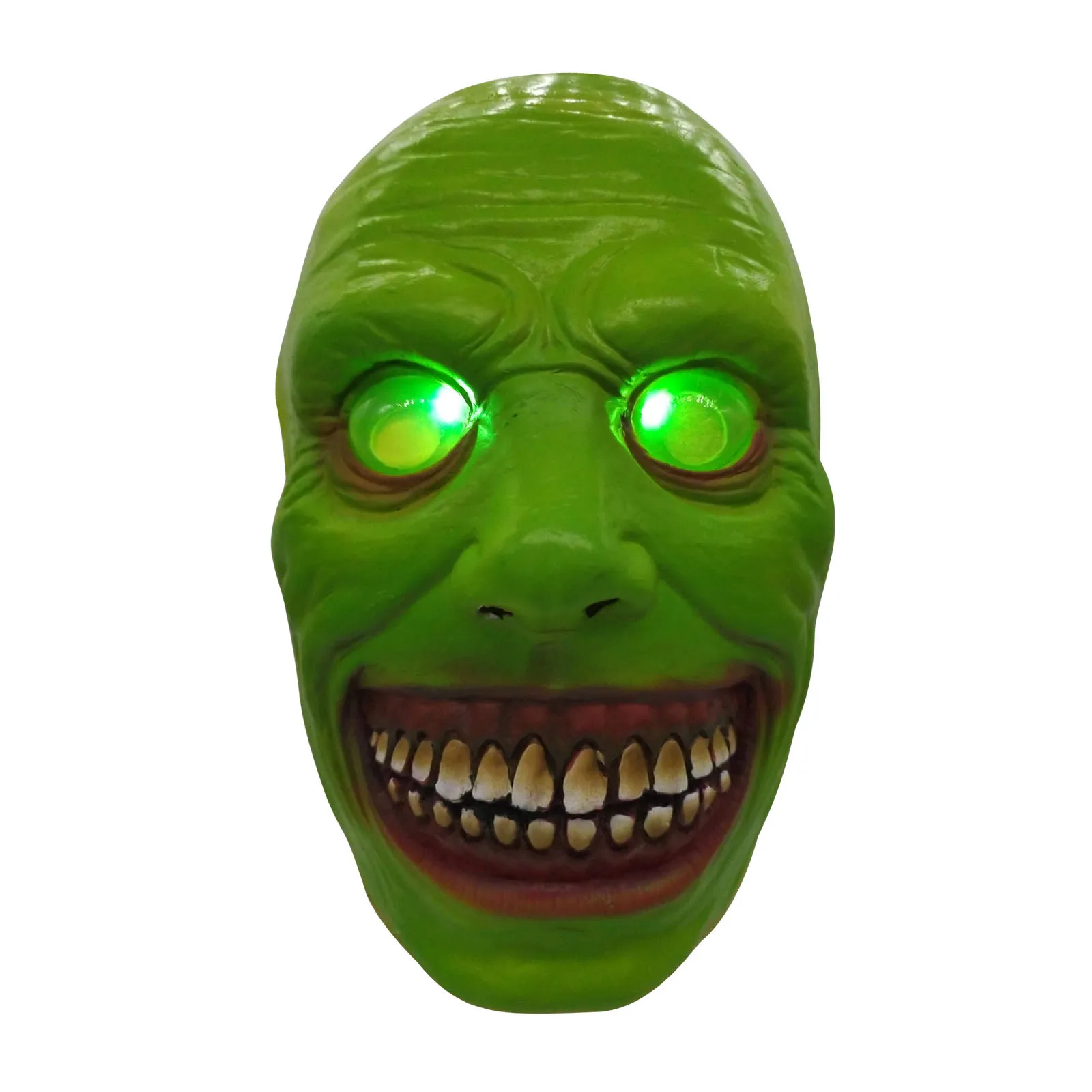 Зеленая маска зла маскарадная игрушка косплей декор для вечерние жуткий