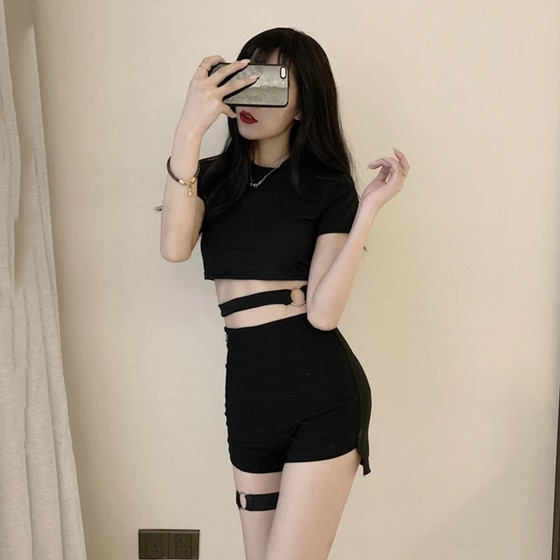 Костюм для джазовых танцев черный танцевальный костюм диджея одежда ночного