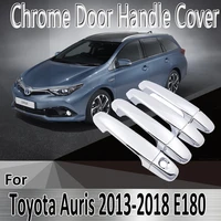 for toyota auris e180 hatchback au scion im 20132018 styling stickers decoration chrome door handle cover car accessories