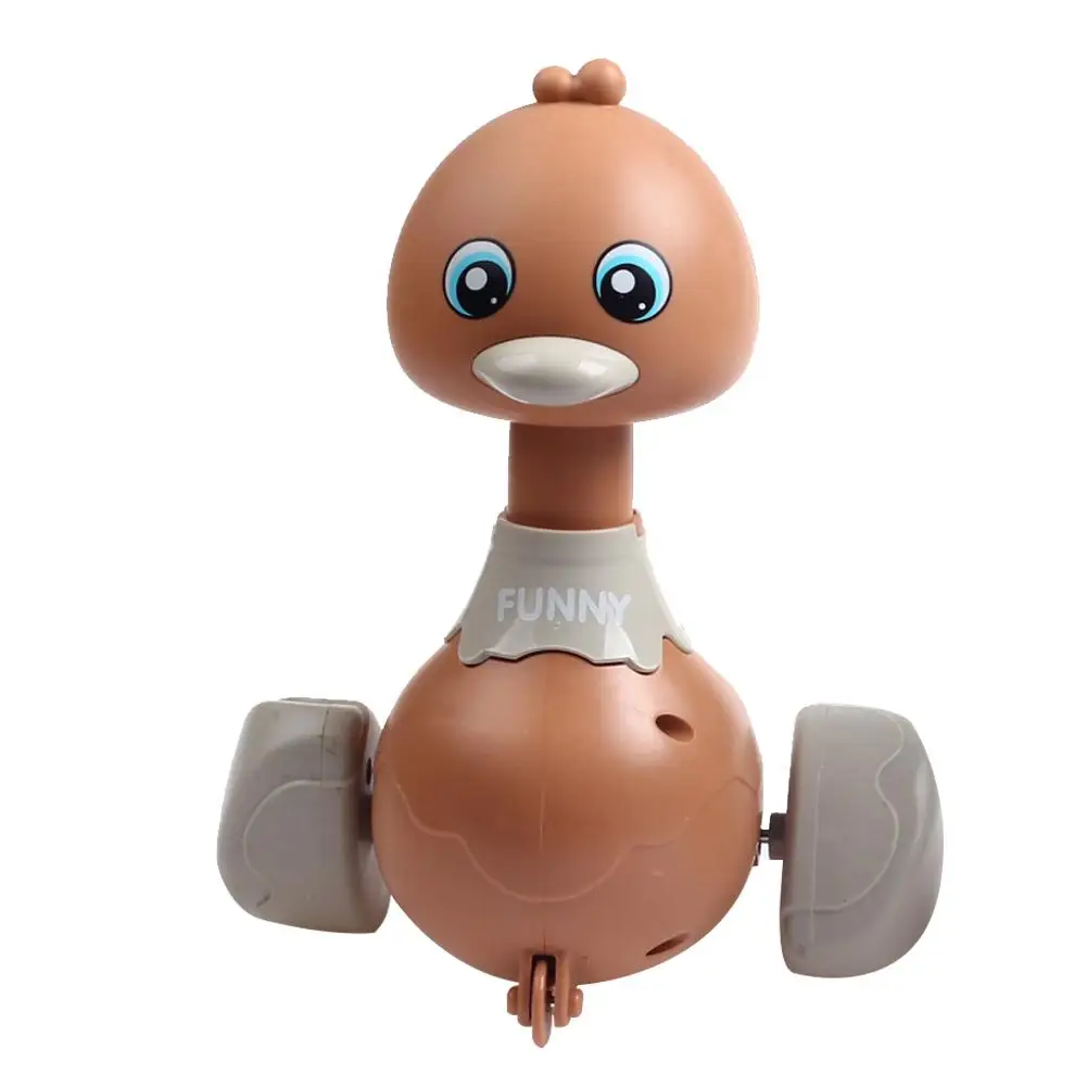 

Pressing And Swinging Animals 360 Degrees Free Rotation Anti-collision Anti-falling Push-back Clockwork Inertia Walking Animals