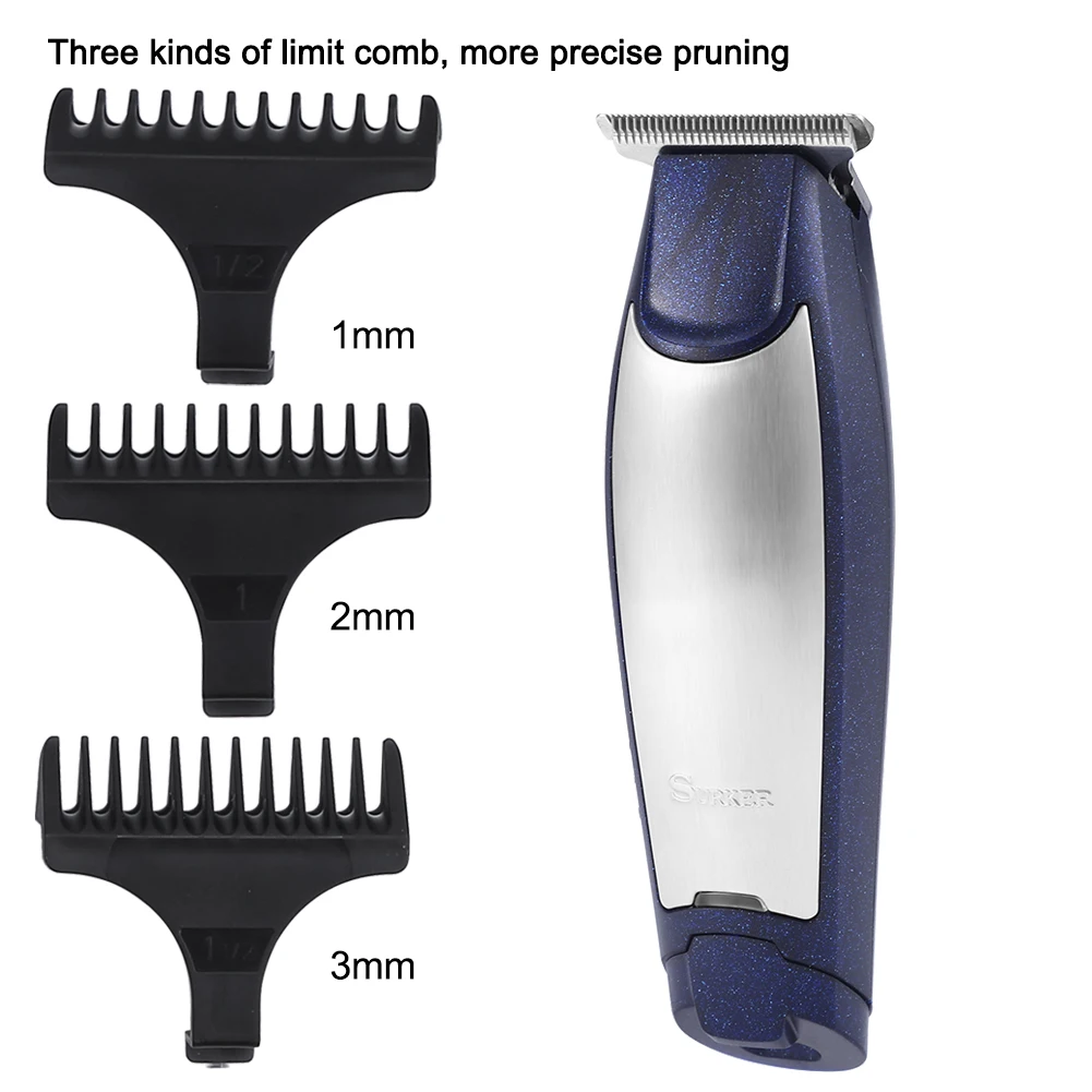 Портативный USB Электрический мужской триммер для волос машинка стрижки бритва