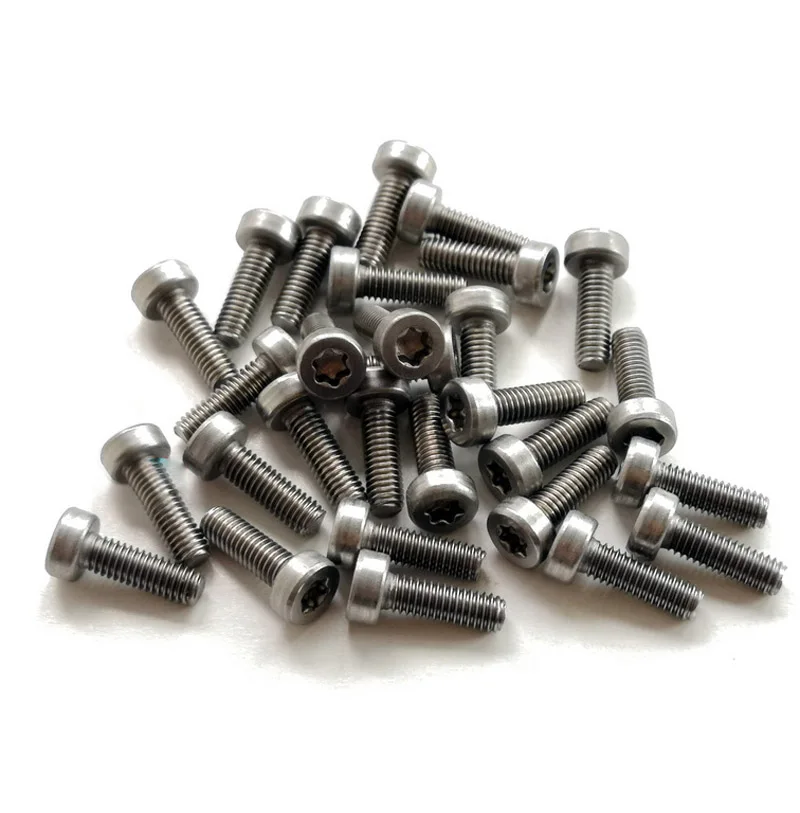 3 шт. 4 # 40 титановый сплав T10 звездообразные Винты с цилиндрической головкой T & TX