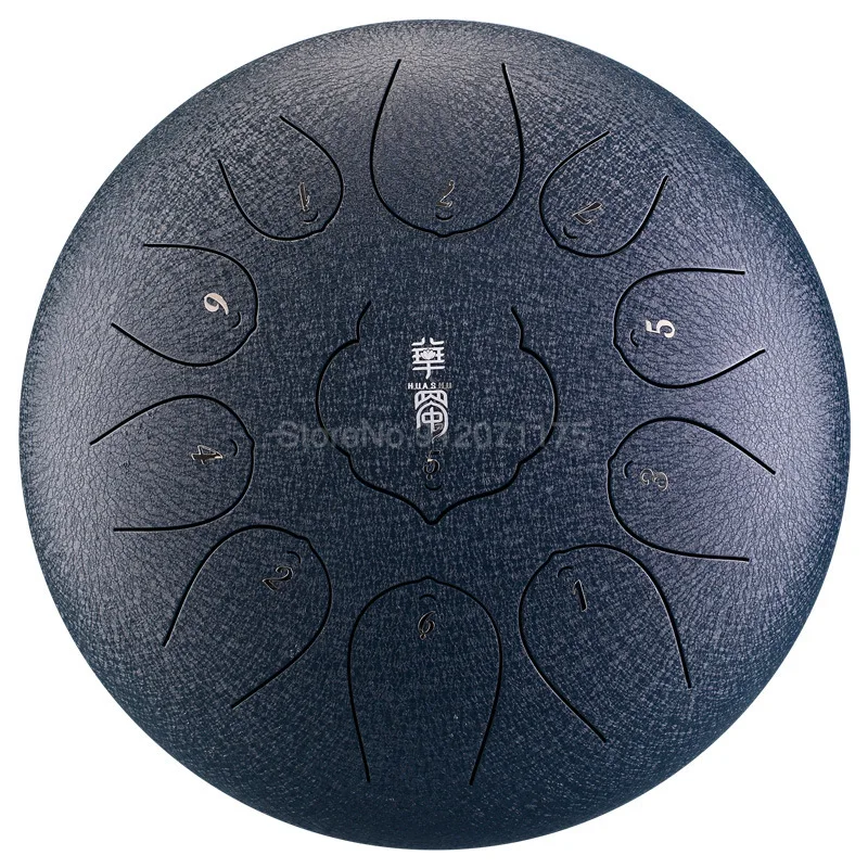 

10 Inch 11 Tone Drum Handheld New Steel Tongue Tank Drums Percussion Instrument Yoga Meditation Beginner Music Lovers Gift