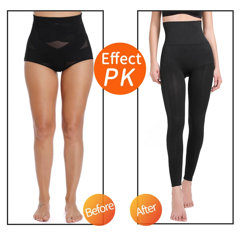 Антицеллюлитное Корректирующее белье Компрессионные Леггинсы для похудения ног