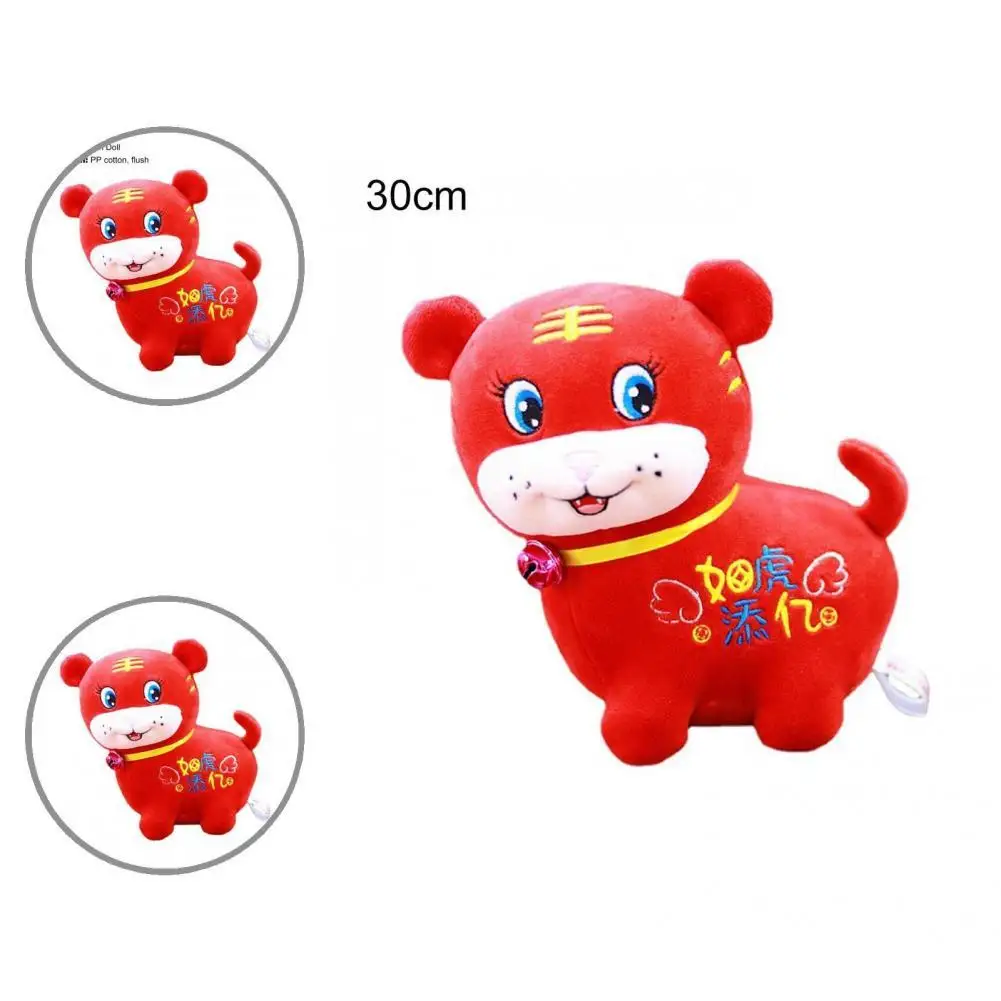 

Cute Mascot Tiger Plush Doll Festive New Year Gift Mini Decoration Tiger Mascot Doll Tiger Mascot Toys Tiger Toys