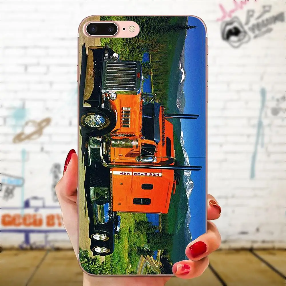 Peterbilt Trucks For HTC Desire 530 626 628 630 816 820 830 One A9 M7 M8 M9 M10 E9 U11 U12 Life Plus TPU Case | Мобильные телефоны