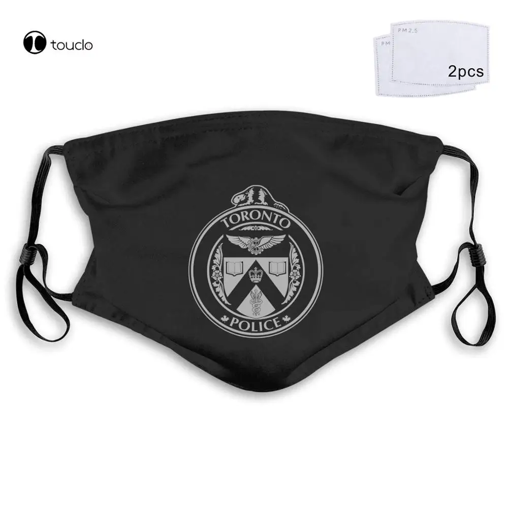 

New Toronto Police Service Department Fire Department Face Mask Filter Pocket Cloth Reusable Washable