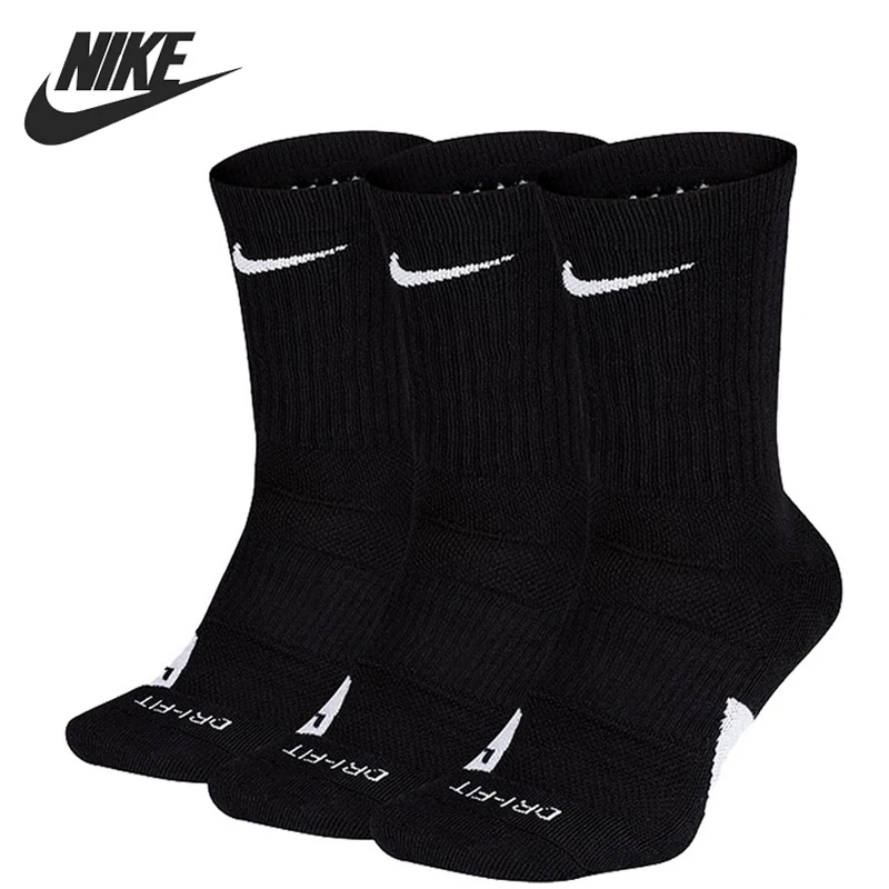 Оригинальные мужские спортивные носки NIKE U NK ELITE CREW 3PR новое поступление | Спорт и