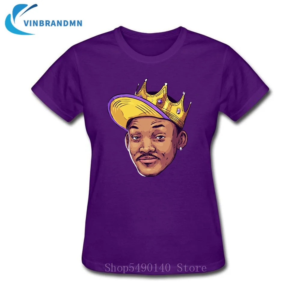 Женская футболка в стиле хип хоп Fresh Prince Bel Air хлопковая с коротким рукавом летнем