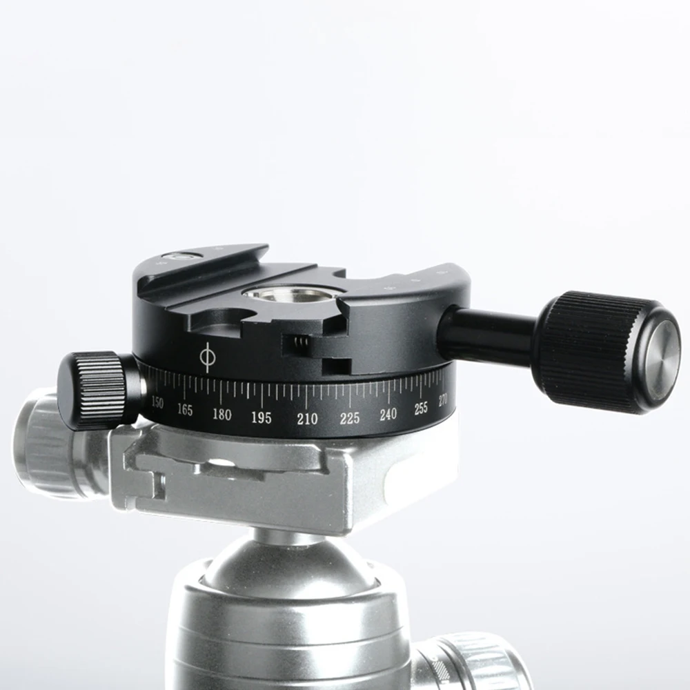 

Camera Clamp Panoramic Shooting Clamp Tripod Monopod Quick Release Plate Mount Rotate Clamp For Arca Plate Camera Tripod Set