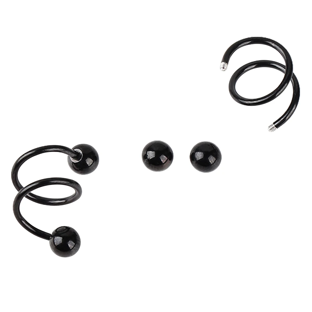 2 шт./лот простые 16 г шариковые стальные анодированные S двойные спиральные штанги