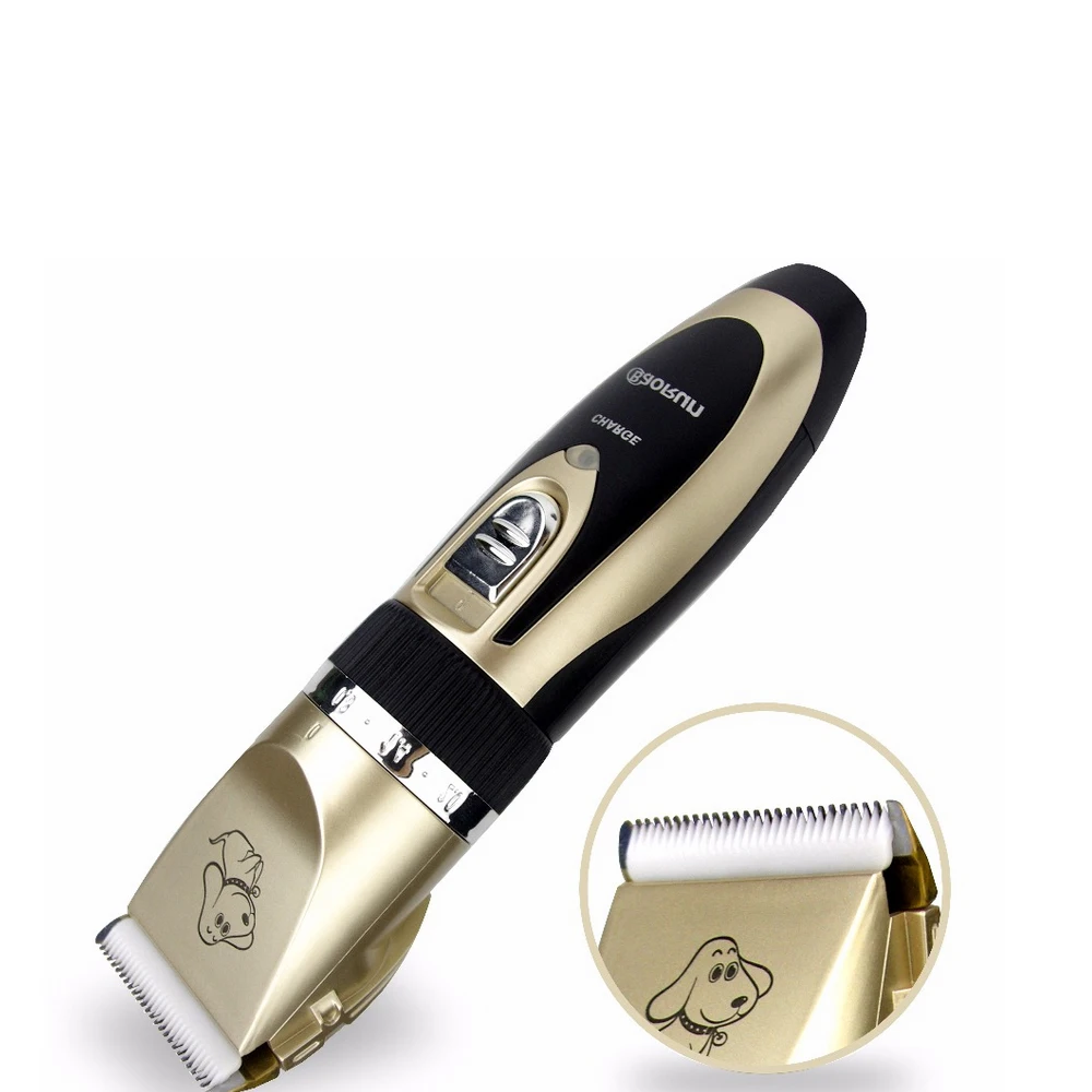 Профессиональная перезаряжаемая машинка для стрижки домашних животных набор