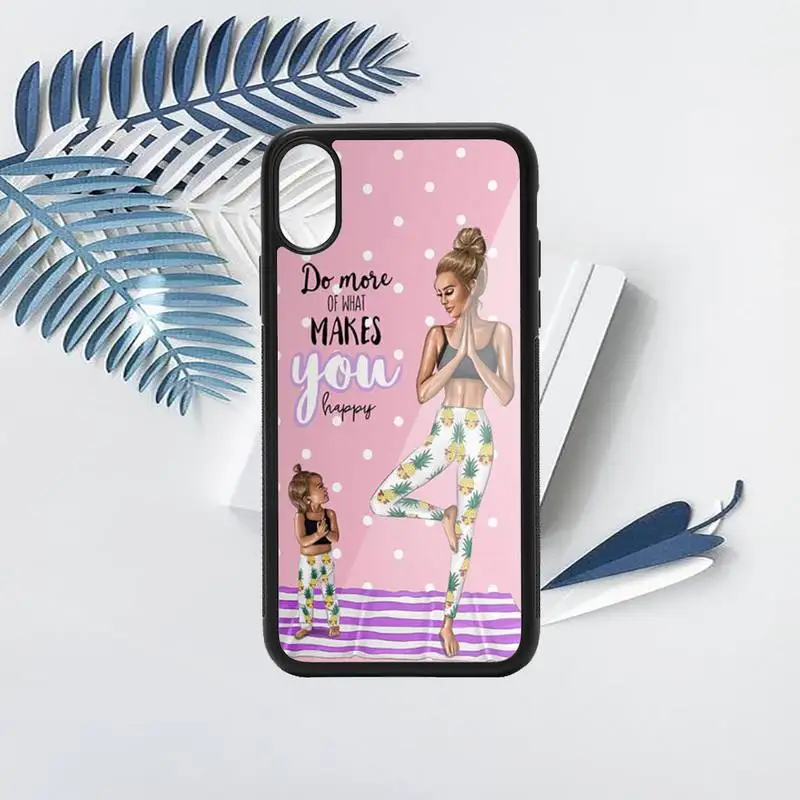 

Baby mom pink boy fashion Phone Case PC for iPhone 11 12 pro XS MAX 8 7 6 6S Plus X 5S SE 2020 XR