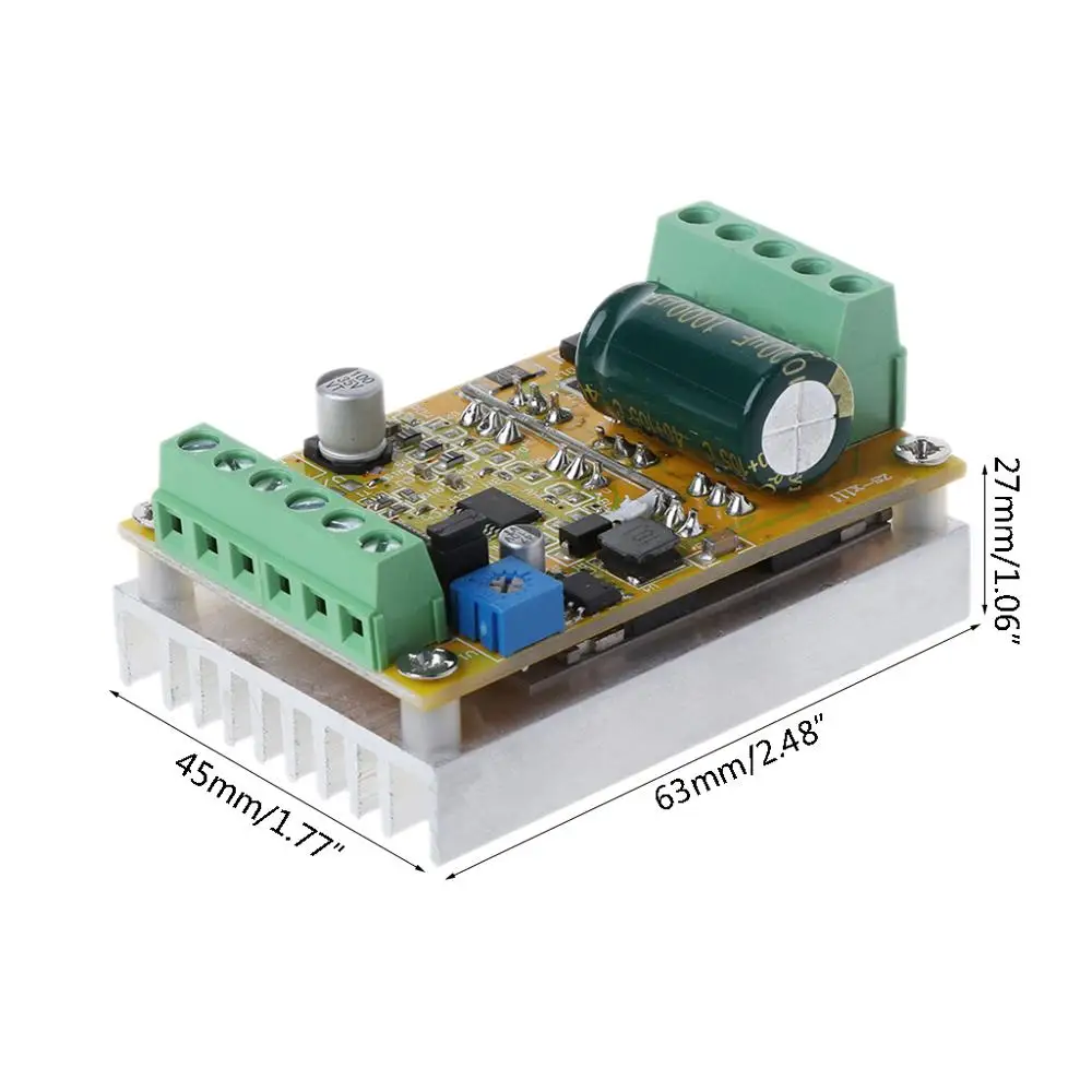350W 5-36V DC Motor Driver Brushless Controller BLDC Wide Voltage High Power Three-phase Tools T12 Drop ship | Обустройство дома