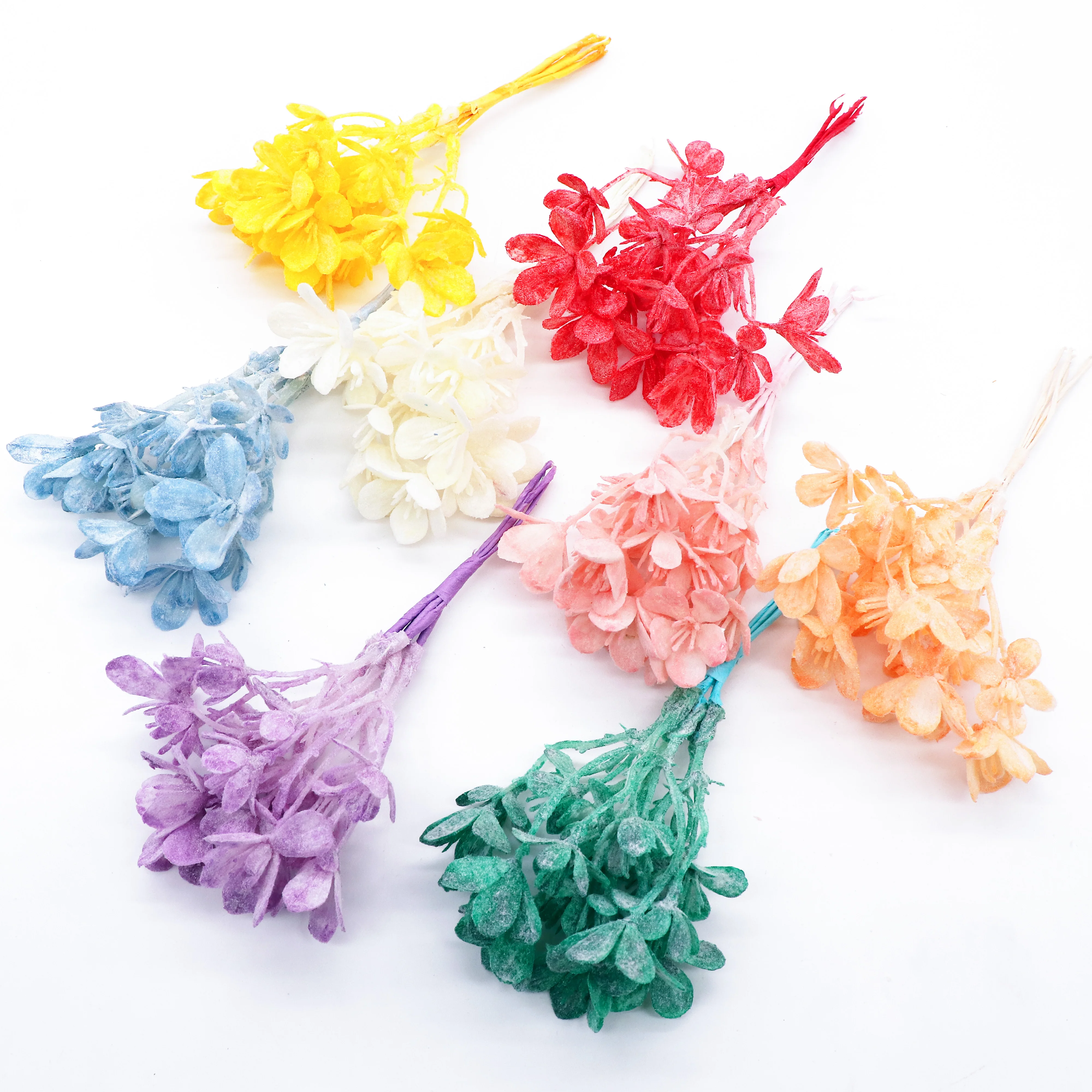 Искусственные травы искусственные цветы для рукоделия скрапбукинг украшение