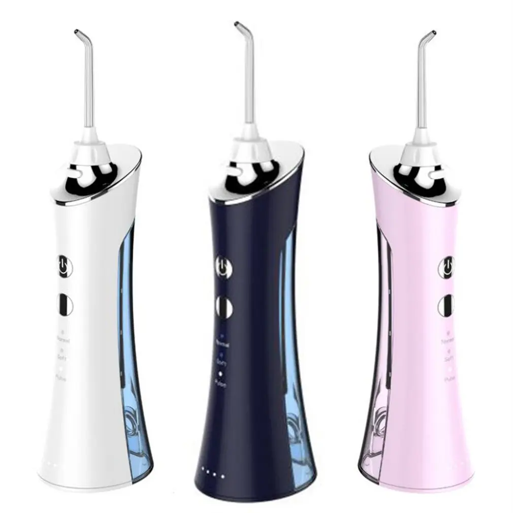

Electric Oral Irrigator USB Rechargeable Water Flosser Portable Dental Water Jet 150ml Tank Waterproof Teeth Cleaner Scaler