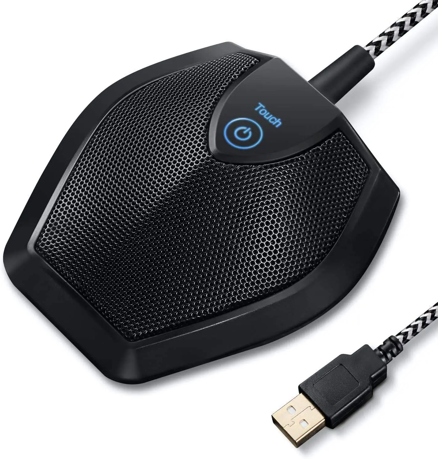 

USB-микрофон TONOR для конференций, многонаправленный конденсаторный микрофон для ПК для видеоконференций, записей, Skype, онлайн-класса, Корт