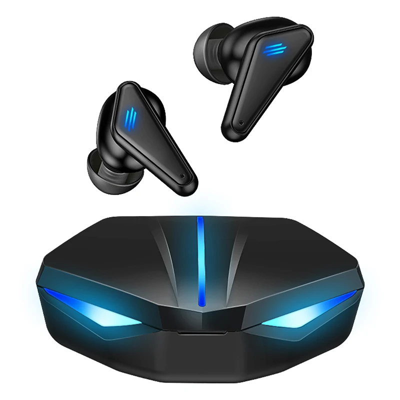 

Gaming Headphones True Wireless Earbuds 65ms Low Latency TWS Bluetooth Earphone with Mic Bass Audio Sound Positioning Headset