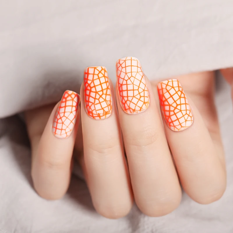 Неоновый флуоресцентный Гель лак BORN PRETTY 8 мл для штамповки ногтей цветной