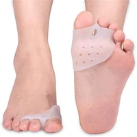 2pcs silicone gel toe separator bunion corrector toe expander hallux valgus straighten protect feet pedicure foot care tool