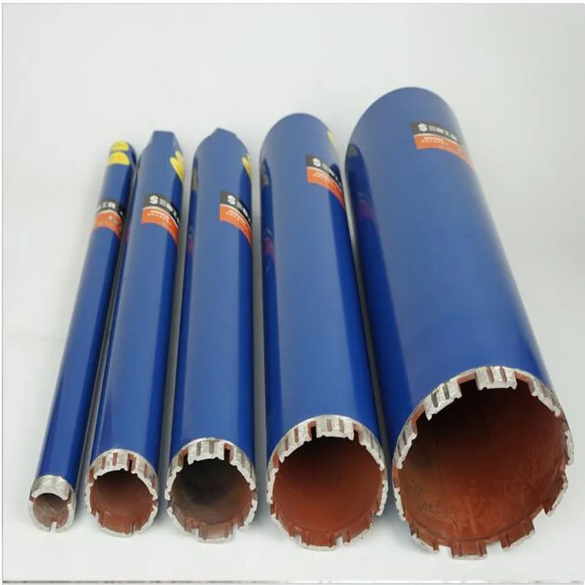 

Promotion sale of 1pc wet core bit 102-180mm*350mm&M22 connector diamond wet core bit for hole opening on masonry/concrete wall