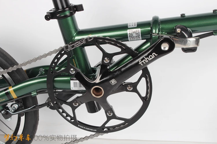 Fnhon FCG1609 складной велосипед 16 дюймов Minivelo CR-MO сталь V тормоз 9 скоростей городской Commuter велосипед для Shimano Shift ретро досуг BMX