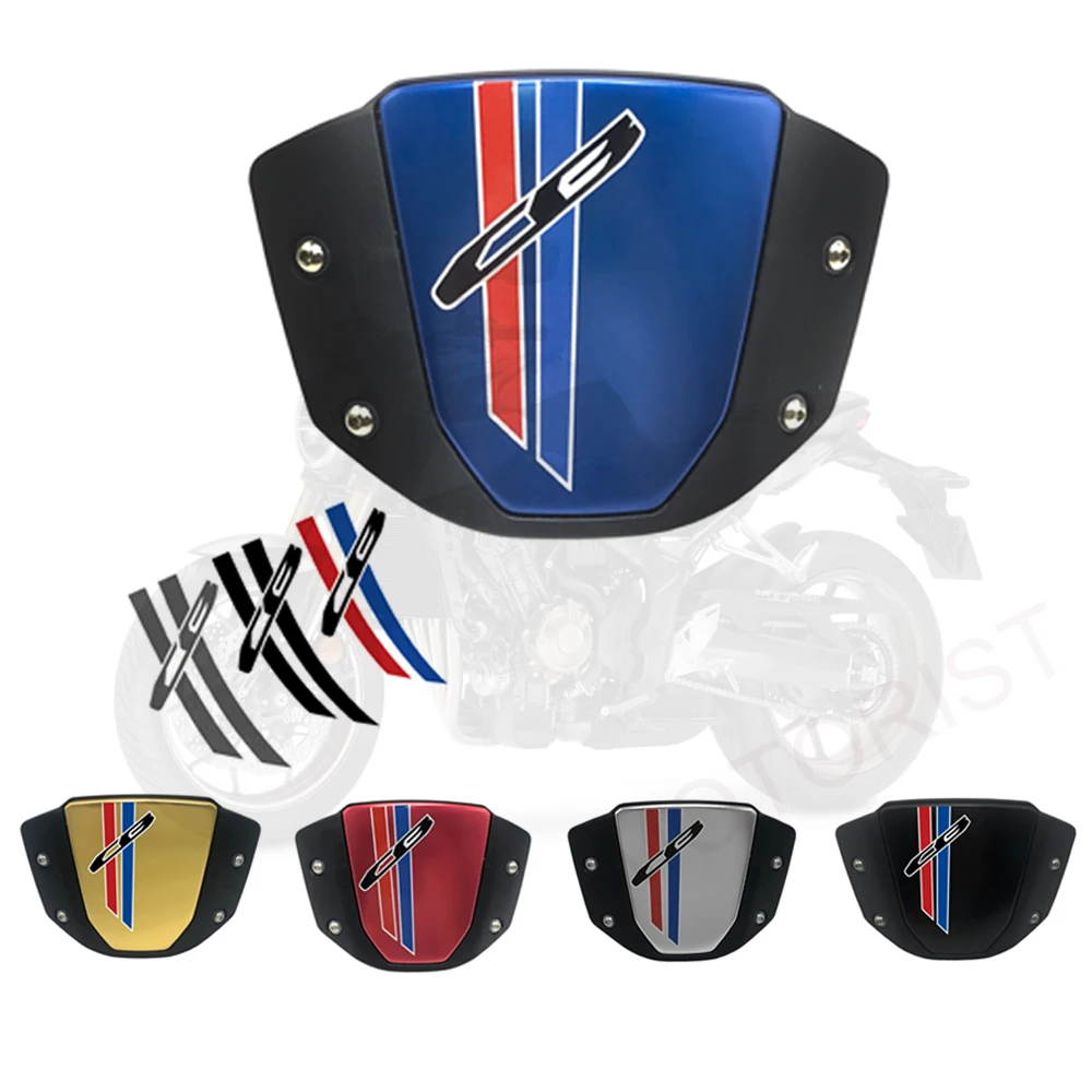 

Ветровой экран для мотоцикла cb650r 2019-2021 CB650R cb650r, передний экран на лобовое стекло для cb1000r 2018-2021, ветровой дефлектор и наклейка