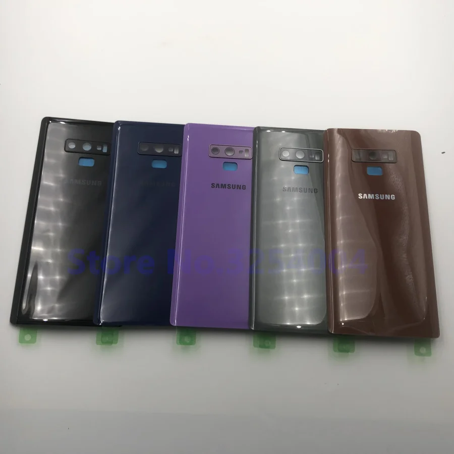 Note9 чехол на заднюю батарейку для samsung Galaxy Note 9 N960 N960F N9600 задняя крышка на стекло+ объектив для камеры