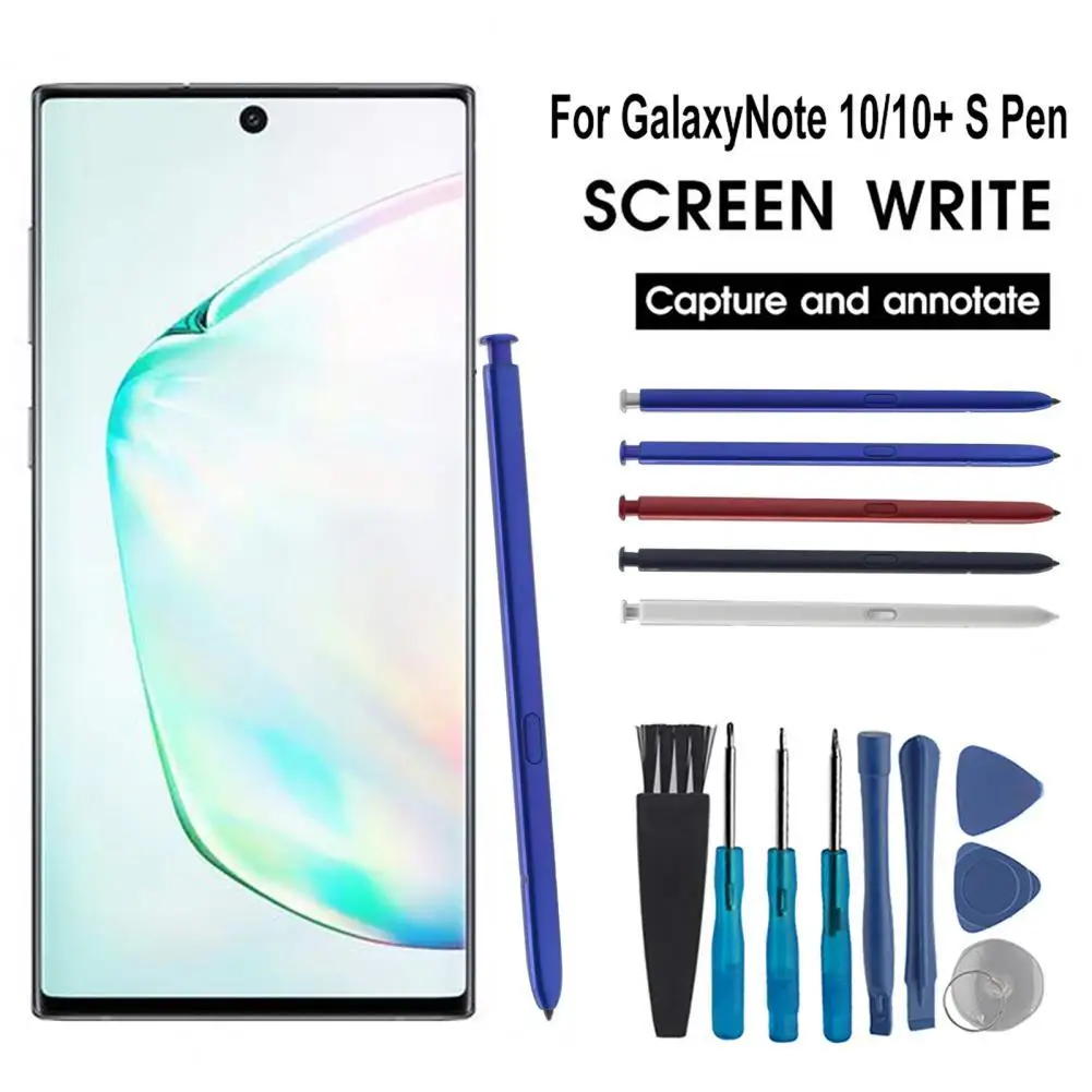 

Touch Pen Fine Tip Anti-fingerprint High Accuracy Touch Screen Pen Smooth Writing Stylus Pen for Samsung Note 10 Note10+Plus