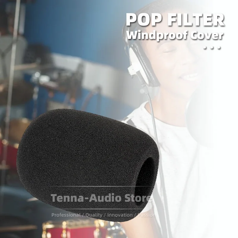 2 шт./лот накладка на лобовое стекло микрофон Поролоновый ветровой экран для SAMSON C