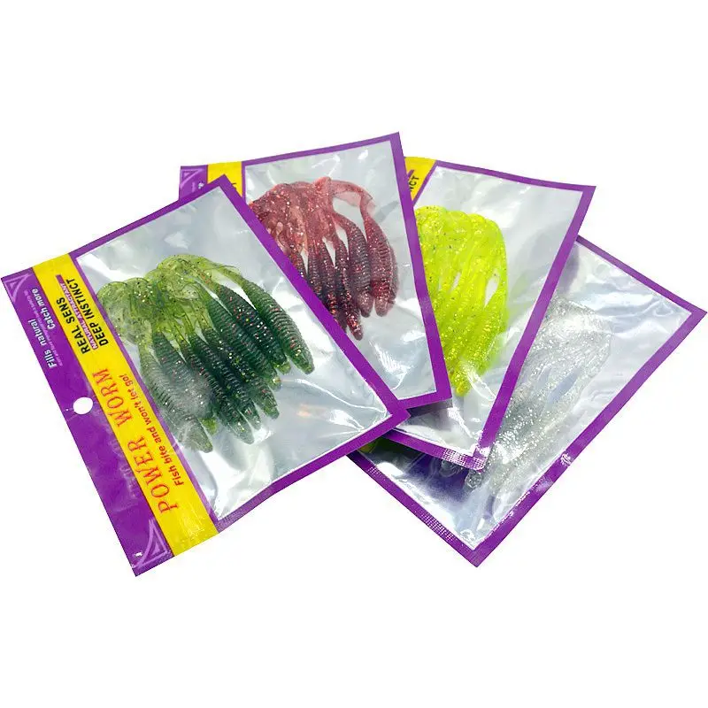 Рыболовная приманка Long Мягкая с хвостом червь личинка одним 8 дюймов шт./упак.