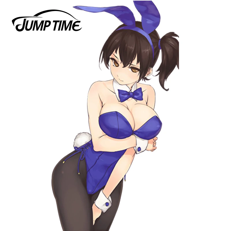 JumpTime 13 см x 7 2 с сердечком автомобильные наклейки аксессуары Kantai Collection аниме