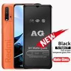 12 AG закаленное стекло для Xiaomi Redmi 9T полное клеевое матовое покрытие Защитная пленка для экрана для Redmi Note 9 9S 9T 5G 9A 9C защитное стекло