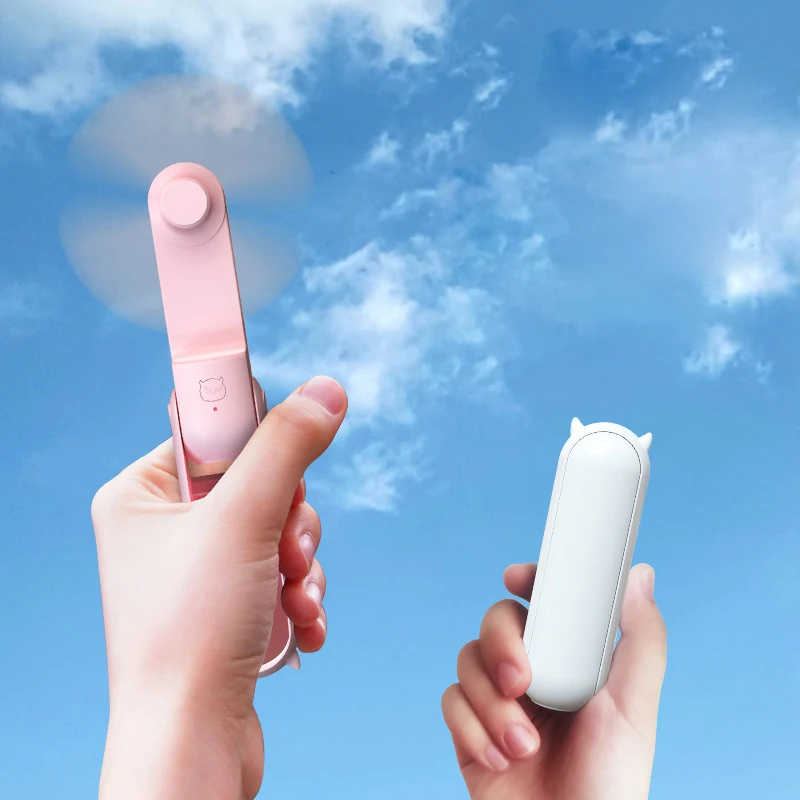 

Мини-вентилятор с милым котом, 2021 мАч, 5-2 Вт