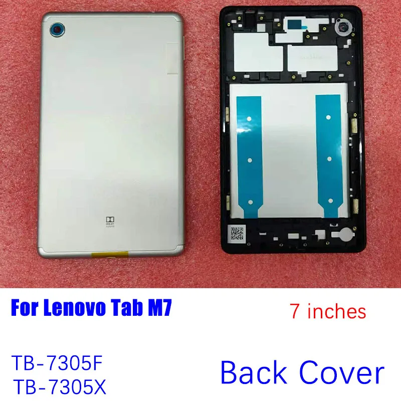 7305 لينوفو تاب M7 TB-7305F 7305X عودة غطاء البطارية الإسكان الباب الخلفي استبدال