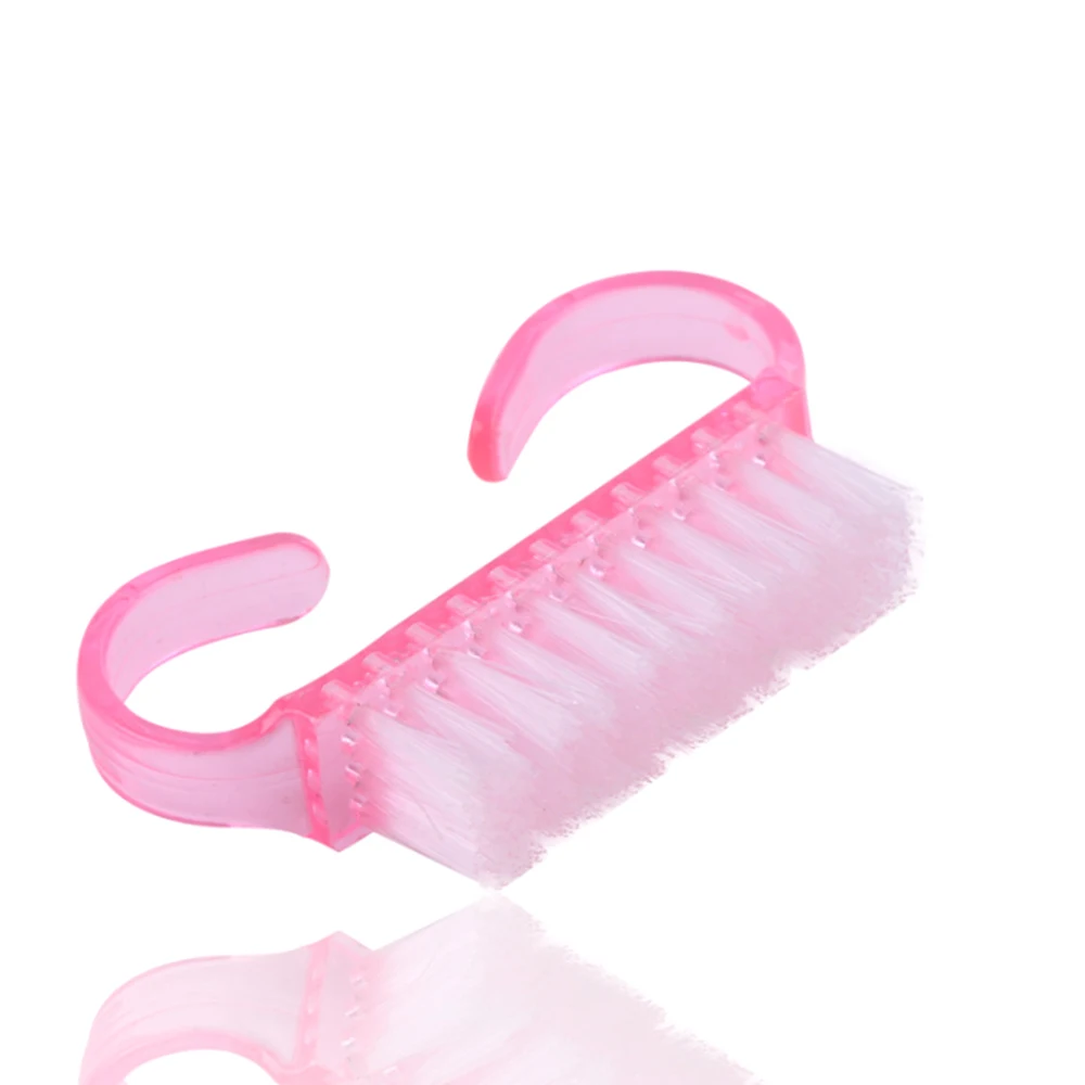 1 шт. щётка для чистки ногтей|Принадлежности дизайна ногтей| |