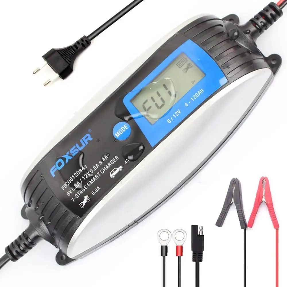 Зарядное устройство свинцово Кислотное для аккумуляторов 6 в 12 В а 4 а| |