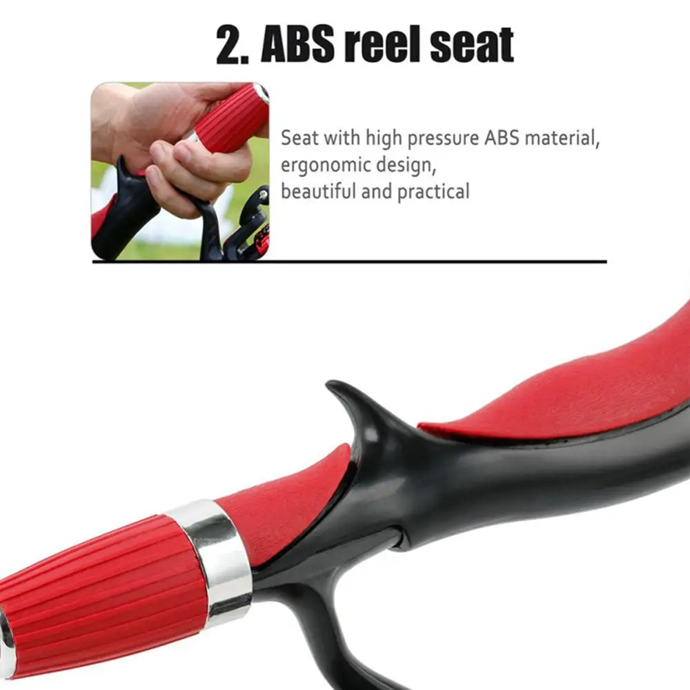 Телескопическая удочка комбинированная катушка полный комплект спиннинговая