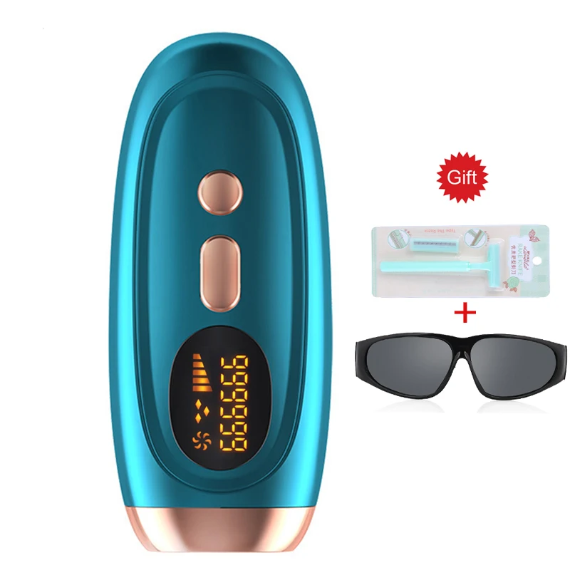 

IPL-Лазер Для Перманентного удаления волос, безболезненный эпилятор, лазерный эпилятор 999999 раз с ЖК-экраном для женщин и мужчин, для зоны бики...